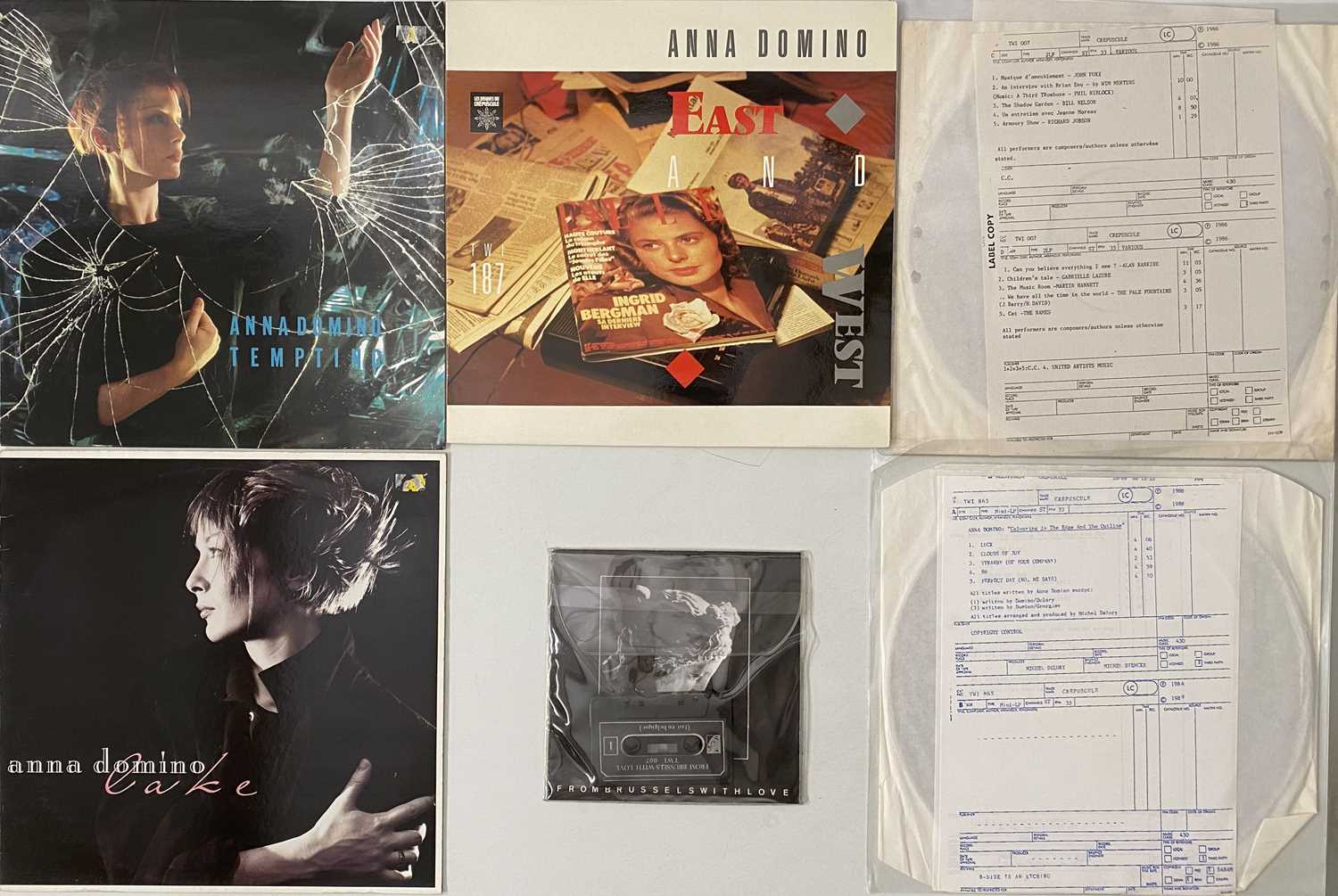Lot 98 - LES DISQUES DU CREPUSCULE - LP/ 12" PACK (INC TEST PRESSING)