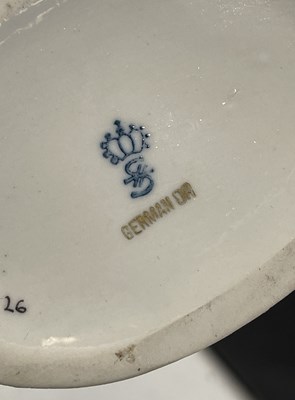 Lot 52 - GERMAN PORCELAIN - HENRY VIII AND SIX WIVES.