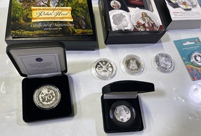 Lot 66 - SILVER PROOF COINS.