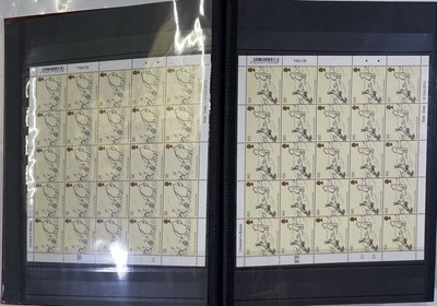 Lot 72 - UK STAMP COLLECTION WITH FACE VALUE OVER £5,000.