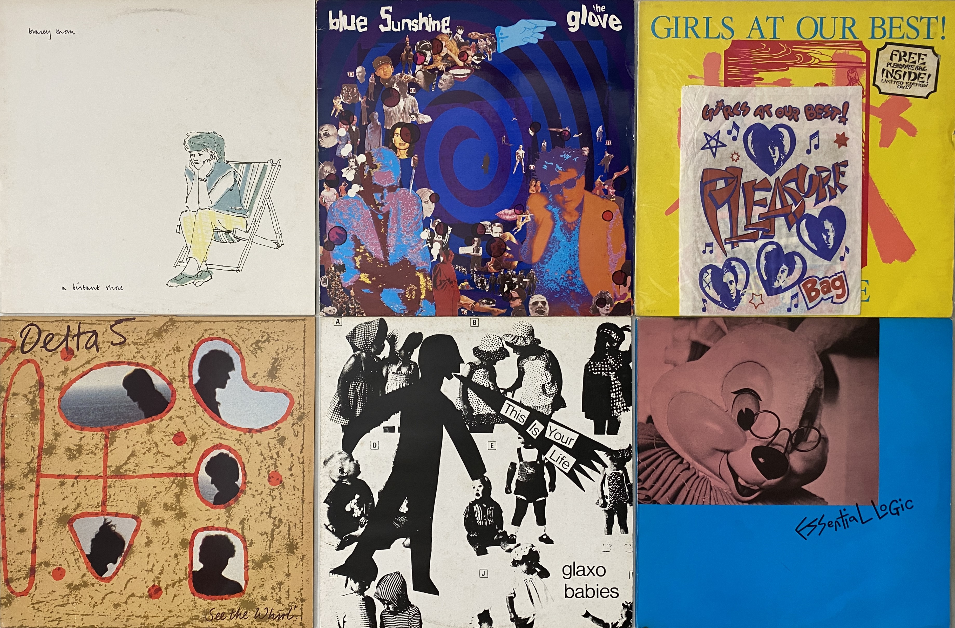Lot 131 - EARLY 80s POST PUNK / ALTERNATIVE / INDIE