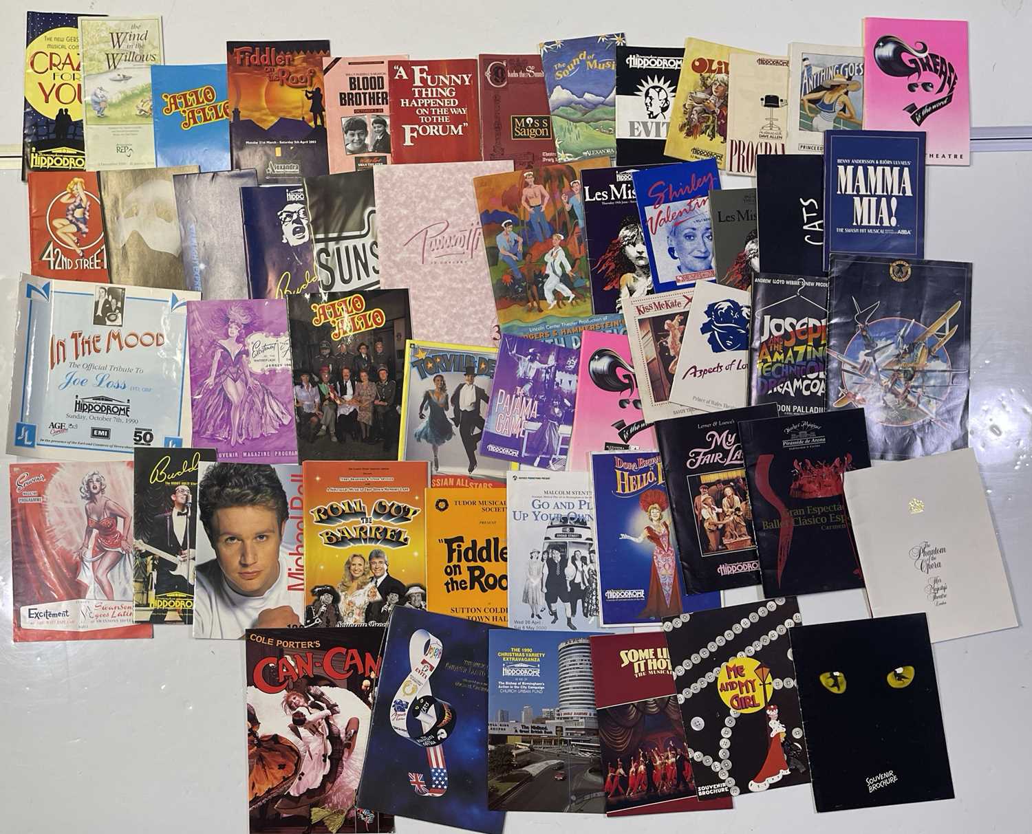 Lot 231 - COLLECTION OF THEATRICAL PROGRAMMES - 1960S-00S INC WINGS 1970S.
