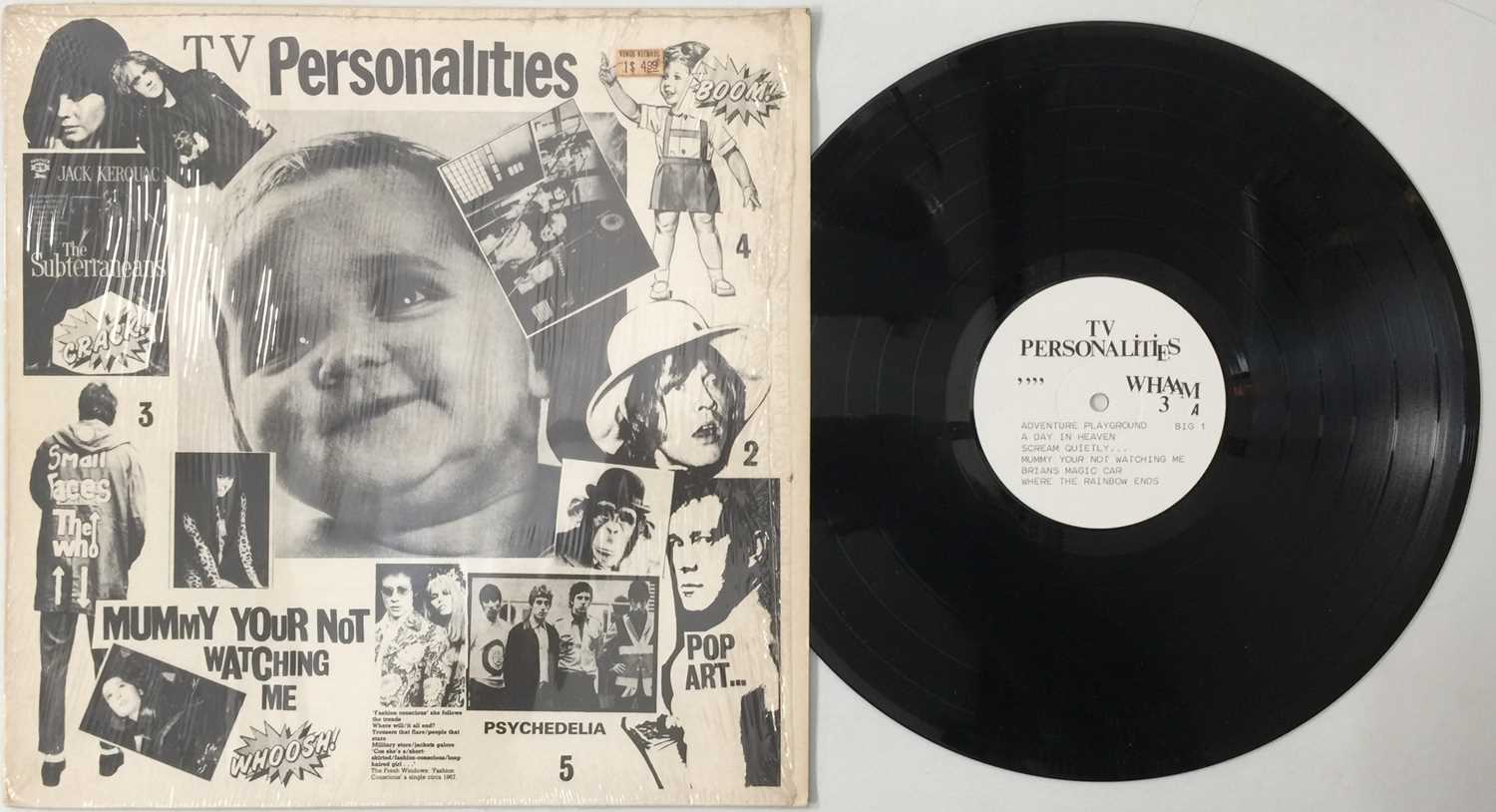 Lot 27 - TV PERSONALITIES - MUMMY YOUR NOT WATCHING ME LP (UK ORIGINAL - WHAAM 3)