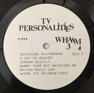 Lot 27 - TV PERSONALITIES - MUMMY YOUR NOT WATCHING ME LP (UK ORIGINAL - WHAAM 3)