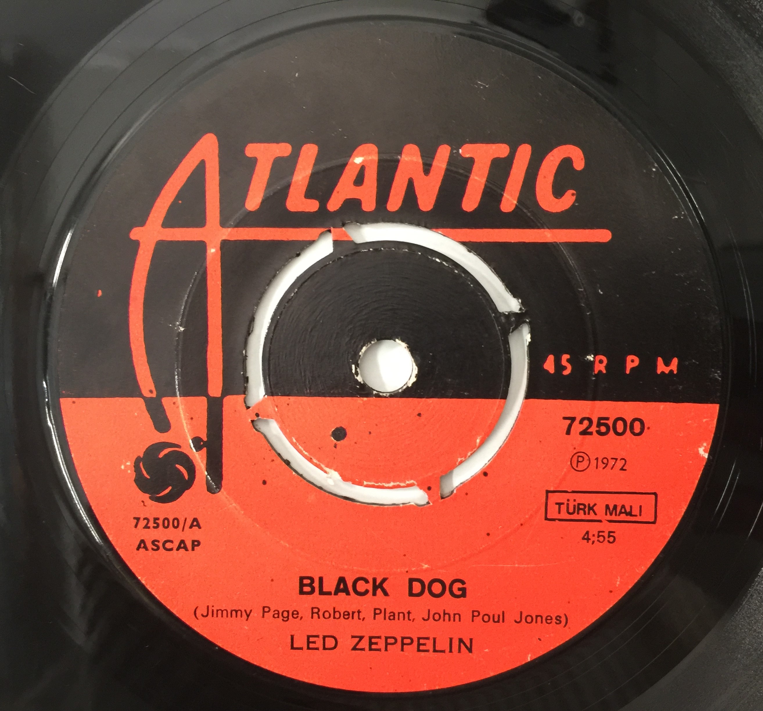 Lot 29 - LED ZEPPELIN / VAN HALEN - LP / 7