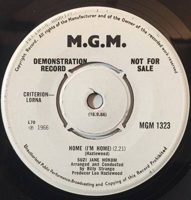 Lot 112 - Suzi Jane Hokom - Need All The Help I Can Get UK 7" DEMO (MGM 1323)