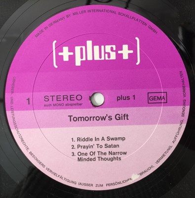 Lot 36 - TOMORROWS GIFT - TOMORROWS GIFT LP (+plus+ - plus1+2 - ORIGINAL PRESSING)