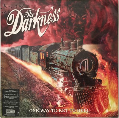Lot 46 - THE DARKNESS - ONE WAY TICKET TO HELL LP (5051011 1218 1 4)