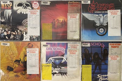 Lot 279 - HEAVY ROCK / METAL - LP COLLECTION