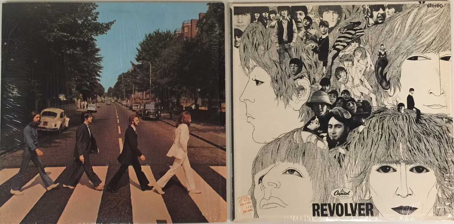 Lot 23 - THE BEATLES - REVOLVER & ABBEY ROAD LPs (ORIGINAL US STEREO PRESSINGS - SUPERB COPIES)