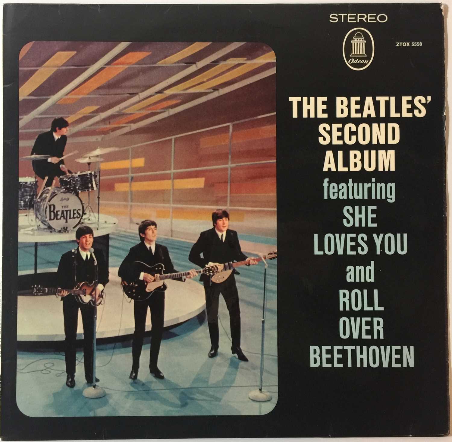 Lot 24 - THE BEATLES - THE BEATLES' SECOND ALBUM LP (ORIGINAL ODEON GERMAN EXPORT - ZTOX 5558)