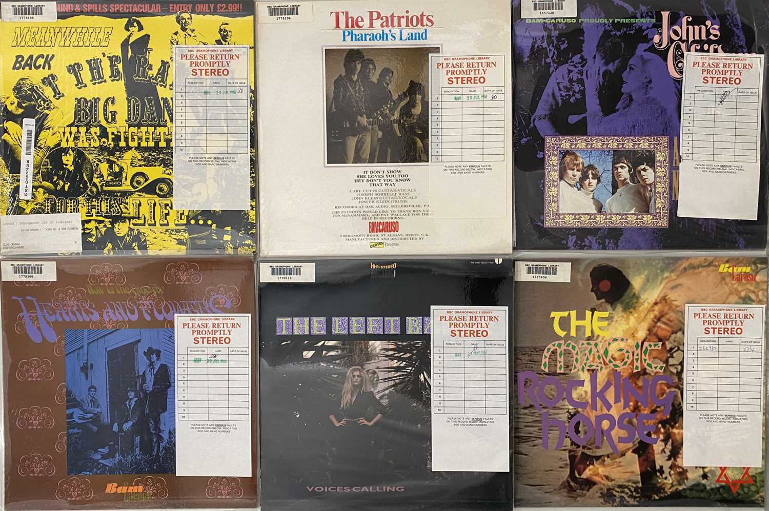 Lot 284 - BAM-CARUSO - LP COLLECTION