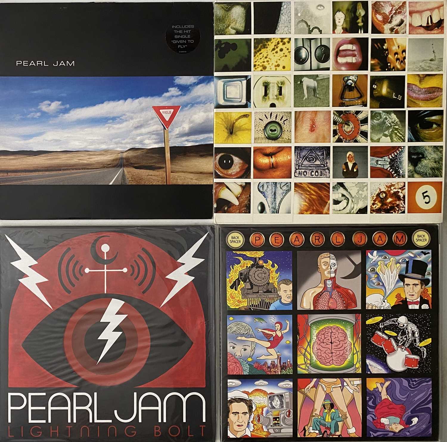 Lot 141 - PEARL JAM - LP RARITIES