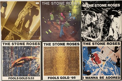 Lot 153 - THE STONE ROSES - LP/12" COLLECTION (PLUS SEALED AUSTRALIAN 7" PACK)