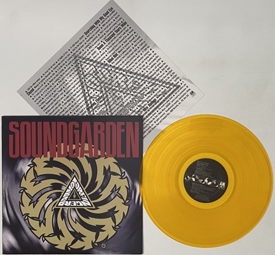 Lot 122 - SOUNDGARDEN - BADMOTORFINGER LP (ORIGINAL US YELLOW VINYL PRESSING - A&M 75021 5374 1)