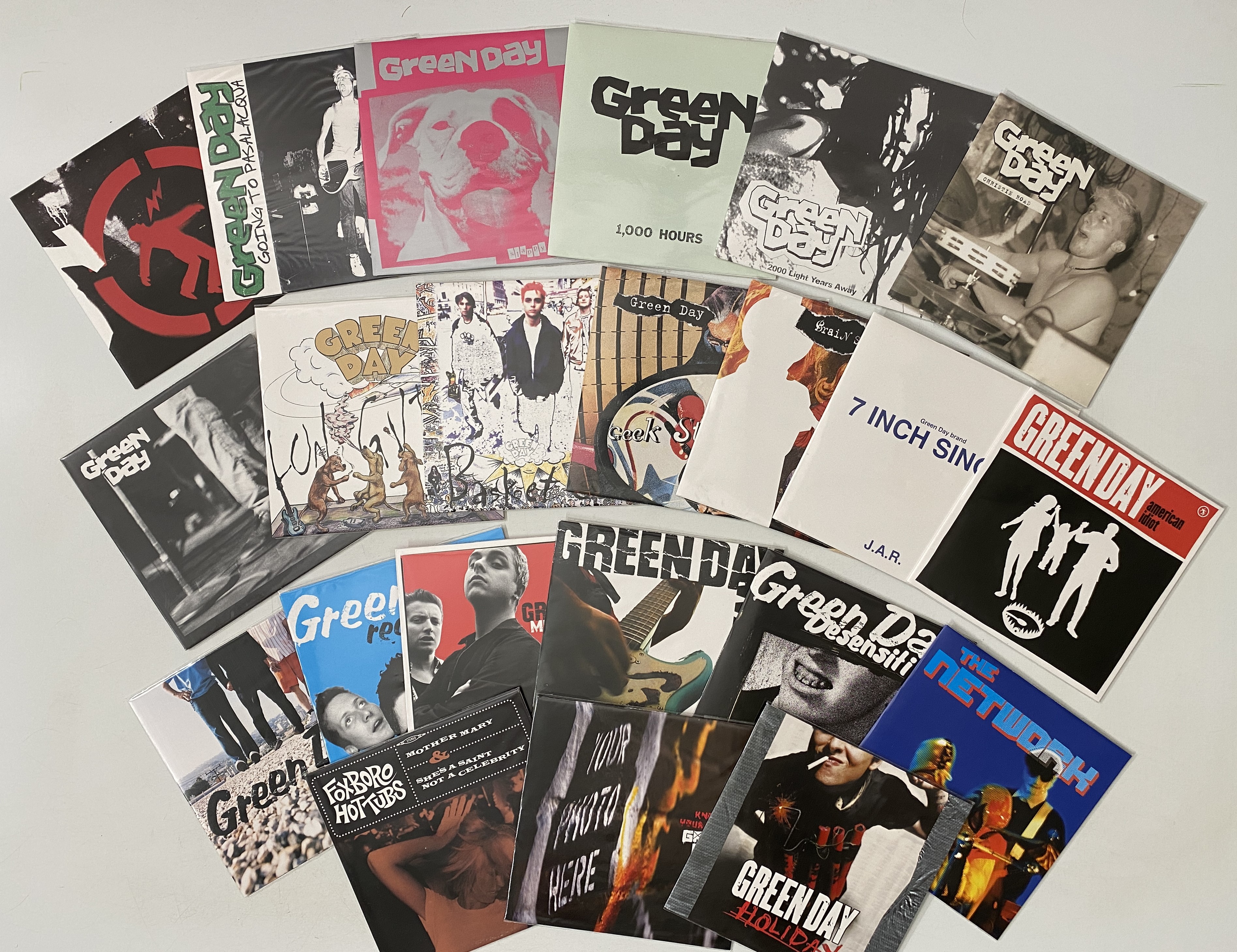 洋楽 Green Day LIMITED EDITION 1,000 7\" SET Green Day LIMITED EDITION 1,000 7 SET