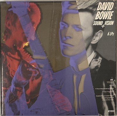 Lot 126 - DAVID BOWIE - SOUND + VISION (6 LP CLEAR VINYL SET - RYKO ANALOGUE - RALP 0120/21/22-2).