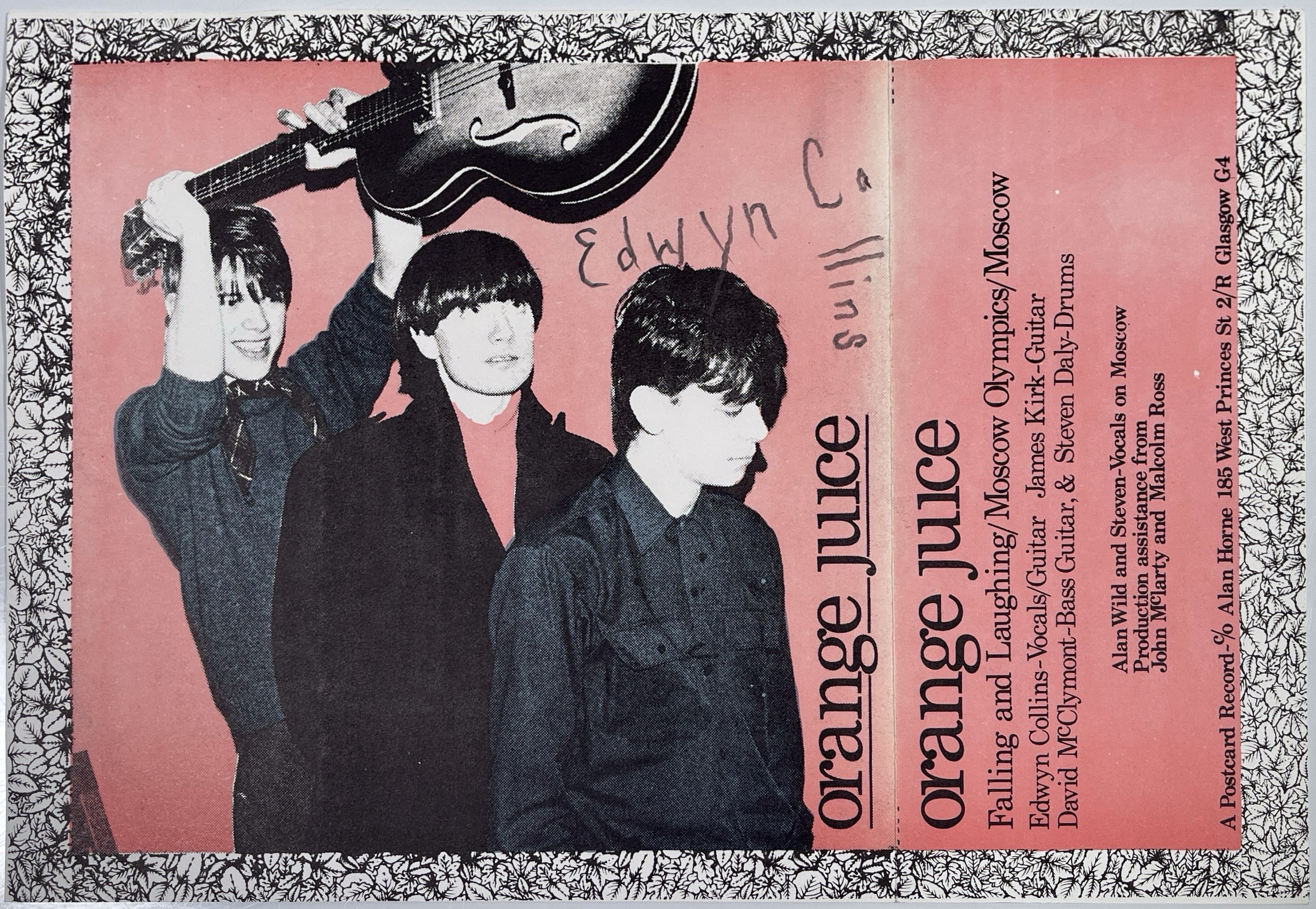 ORANGE JUICE / FALLING AND LAUGHING（7） Orange Juice Falling And Laughing + Felicity Flexi UK 7