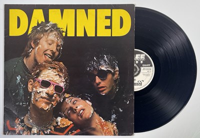 Lot 162 - THE DAMNED - DAMNED DAMNED DAMNED LP - ORIGINAL EDDIE & THE HOT RODS SLEEVE (SEEZ 1).