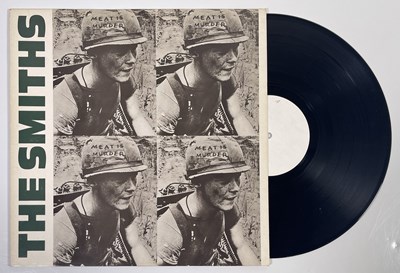 Lot 163 - THE SMITHS - MEAT IS MURDER LP (ORIGINAL UK WHITE LABEL TEST PRESSING - ROUGH 81)