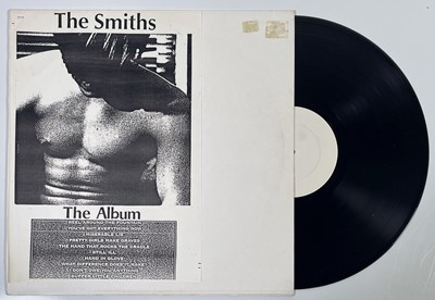 Lot 166 - THE SMITHS - THE SMITHS LP (ORIGINAL UK WHITE LABEL TEST PRESSING - ROUGH 61)