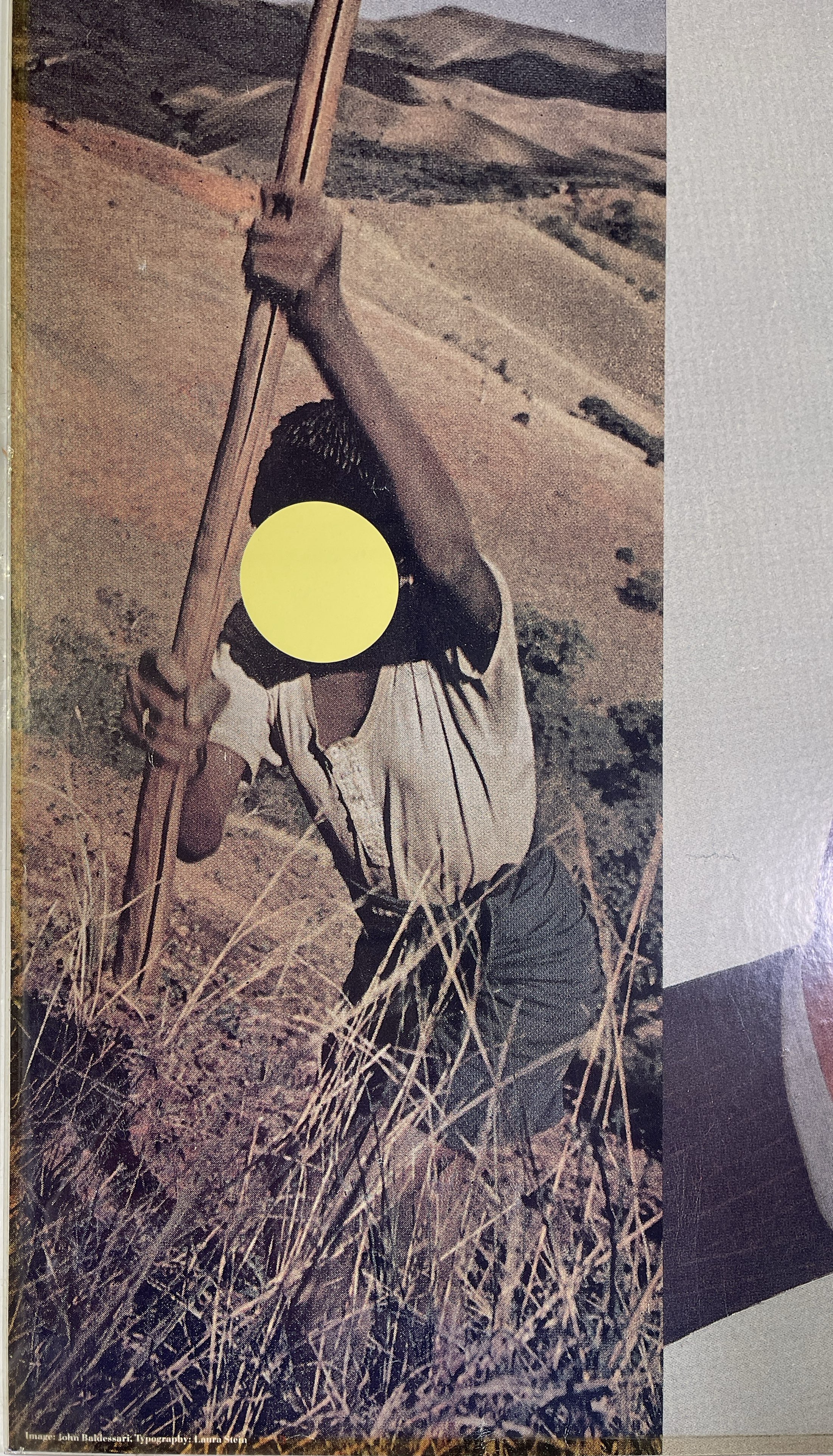 Lot 506 - NEW ORDER - JOHN BALDESSARI DESIGNED POSTER.