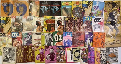 Lot 230 - OZ MAGAZINE - LARGE RUN OF ORIGINAL MAGAZINES.