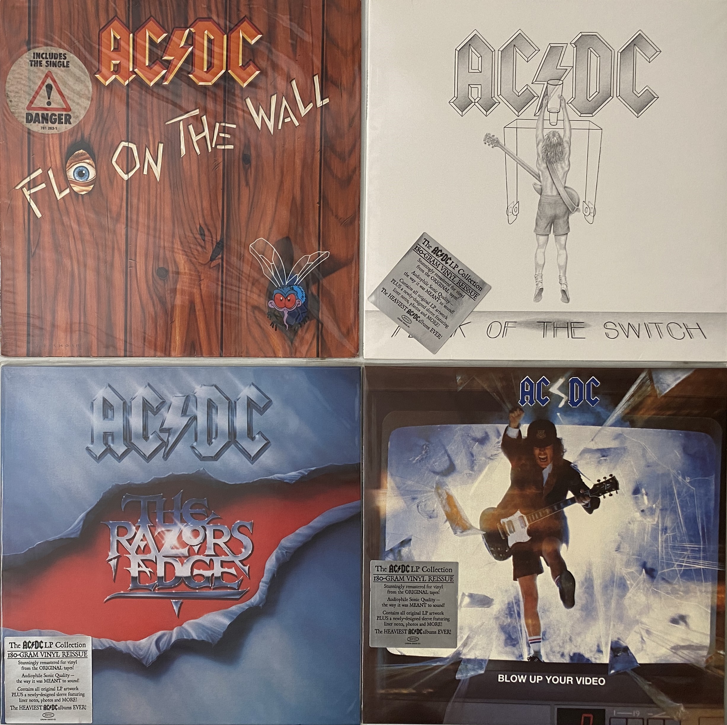 Lot 189 - AC/DC - LP PACK (INC REISSUES)