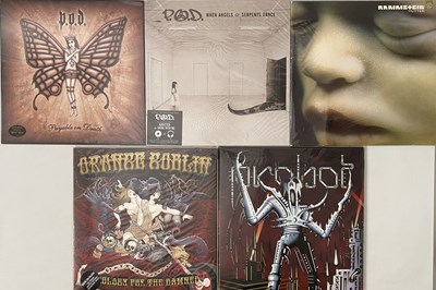 Lot 195 - METAL - LP PACK (RAMMSTEIN ETC)