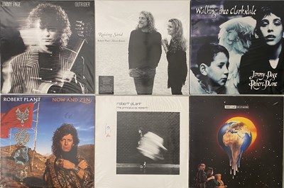 Lot 215 - ROBERT PLANT AND RELATED - SOLO LP PACK