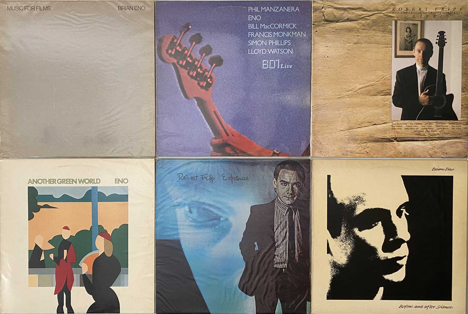 Lot 219 - FRIPP/ ENO AND RELATED  LP PACK