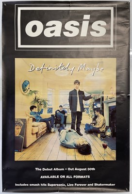 Lot 534 - OASIS - POSTERS AND MEMORABILIA COLLECTION.