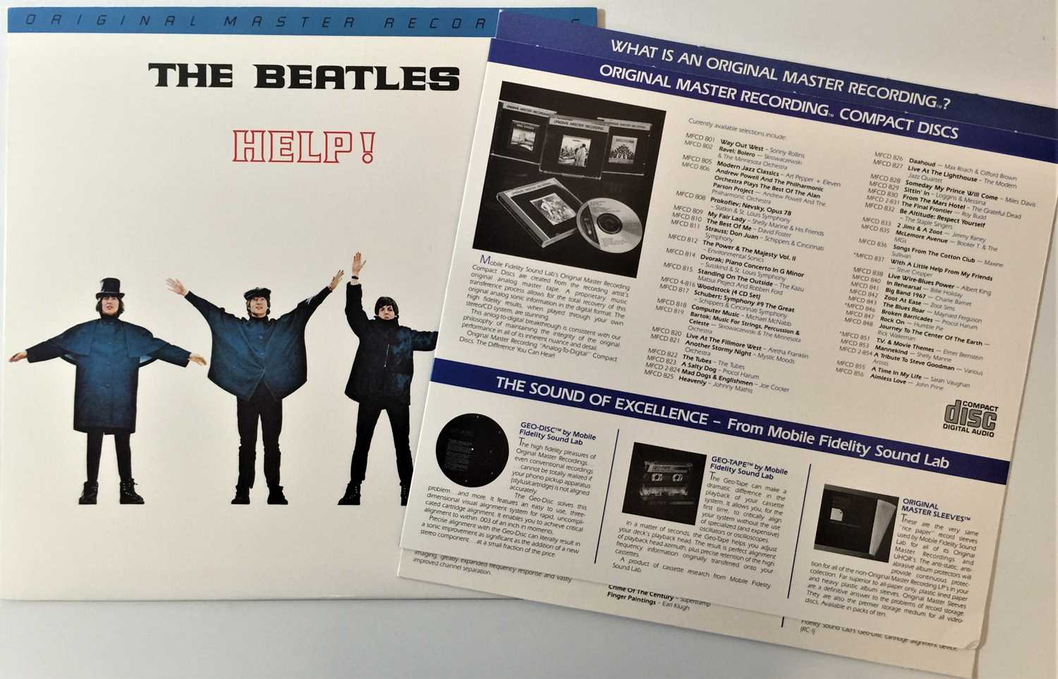 Lot 33 THE BEATLES ORIGINAL MASTER RECORDING MFSL