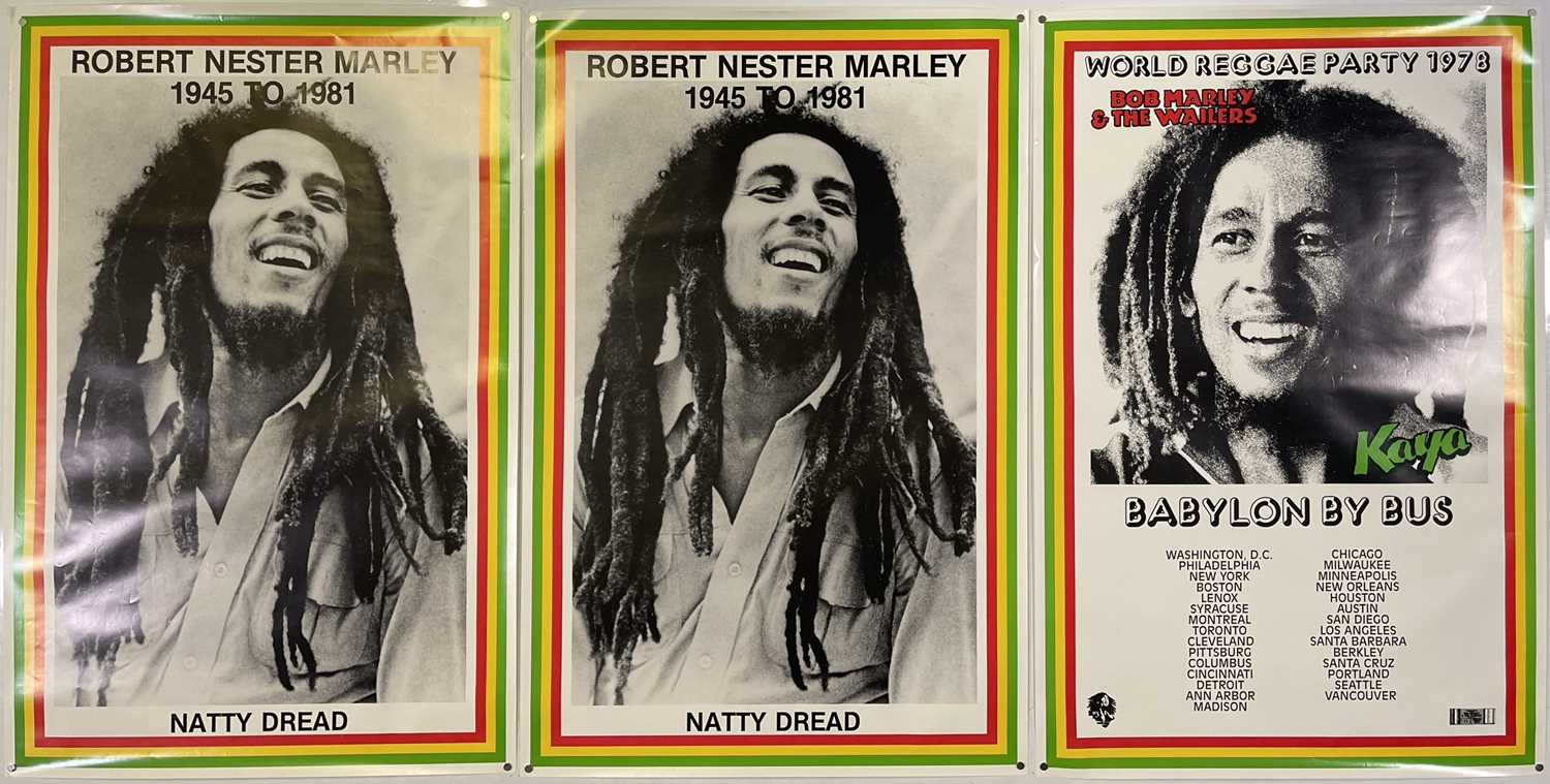 Lot 574 - BOB MARLEY US KAYA TOUR POSTER