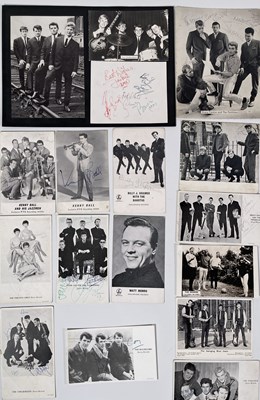 Lot 337 - 1960S STARS - SIGNED POSTCARDS.