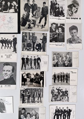 Lot 337 - 1960S STARS - SIGNED POSTCARDS.