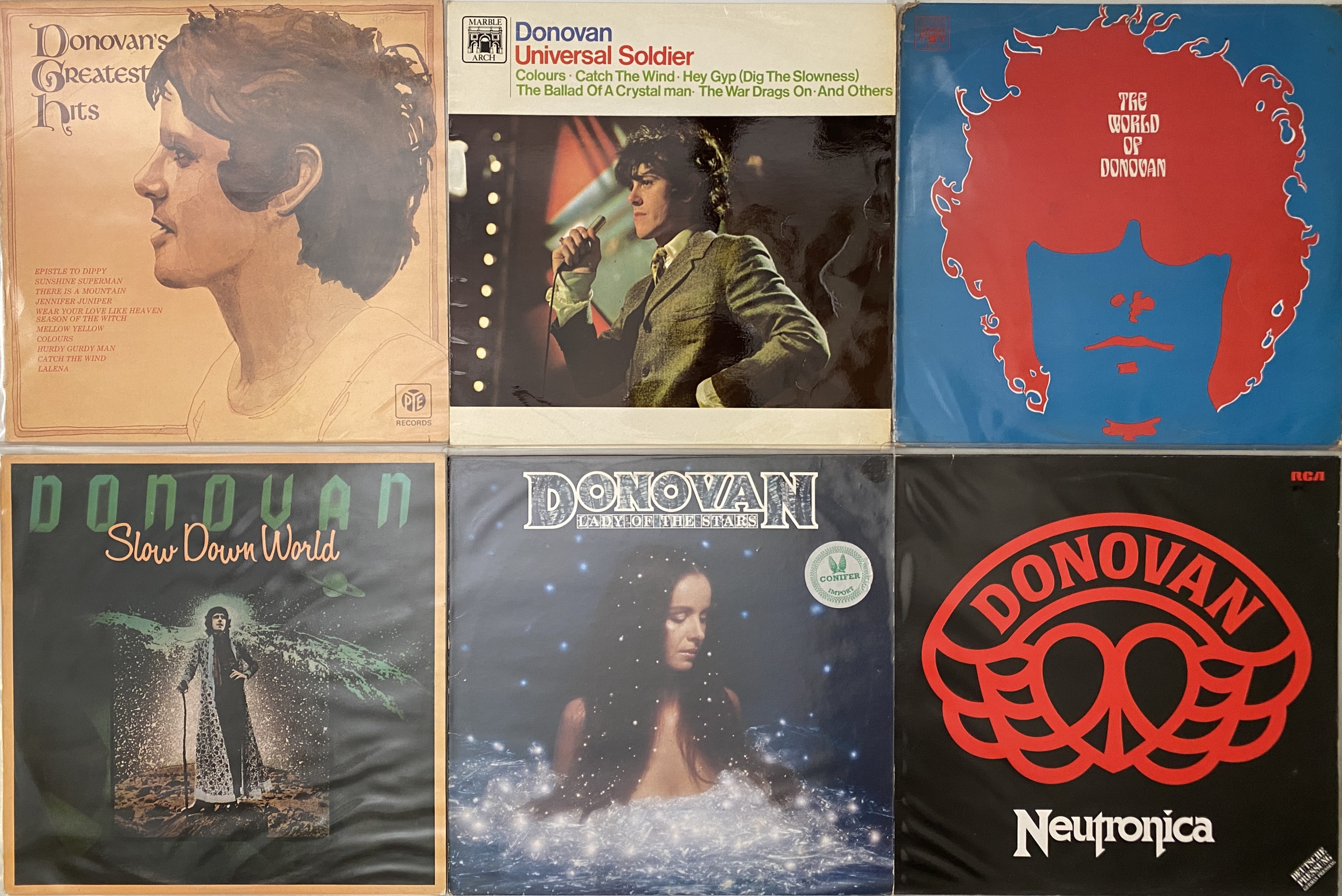 Lot 109 - DONOVAN - LP COLLECTION