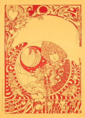 Lot 2 - MARIJKE KOGER / THE FOOL - LOVE DYLAN POSTER.