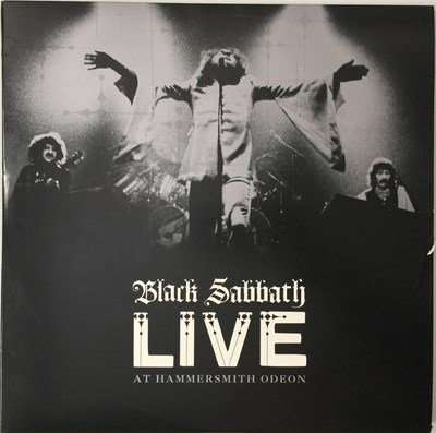Lot 123 - BLACK SABBATH - LIVE AT HAMMERSMITH ODEON LP (RHINO - R1-526573)
