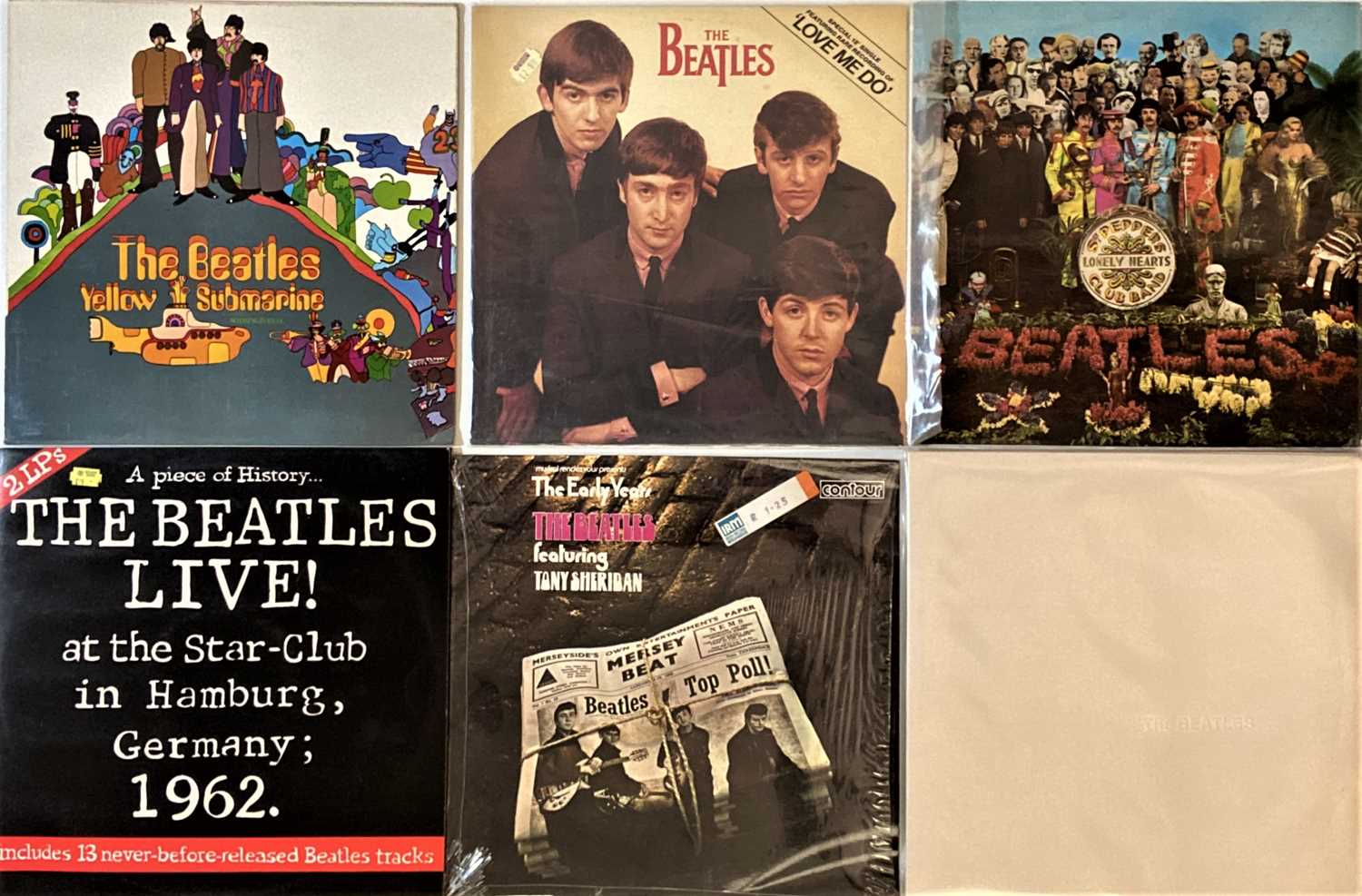 Lot 36 - THE BEATLES - LPs (REISSUES/LATER TITLES)