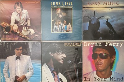 Lot 119 - ROXY MUSIC & RELATED - LPs