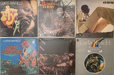 Lot 116 - CURTIS MAYFIELD - LP PACK