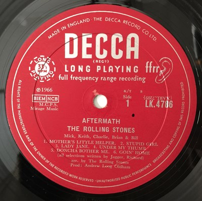 Lot 129 - THE ROLLING STONES - AFTERMATH LP (ORIGINAL UK 'SHADOW' COVER COPY - LK 4786)