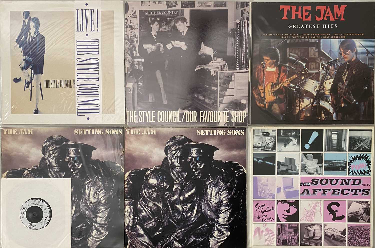Jam Style Lot 214 - THE JAM / STYLE COUNCIL - LP / 12