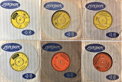 Lot 165 - LONDON RECORDS 7'' COLLECTION - THE DRIFTERS DEMOS