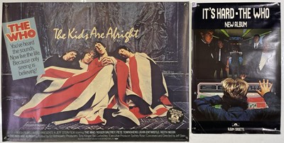 Lot 194 - THE WHO PROMO POSTERS.