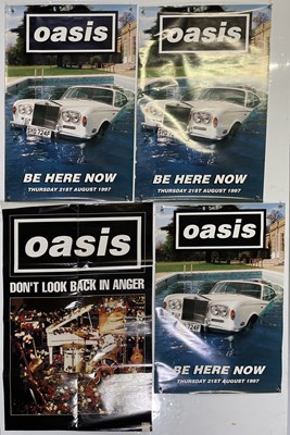 Lot 531 - OASIS PROMO POSTERS.