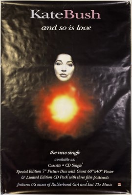 Lot 195 - KATE BUSH PROMO POSTERS.