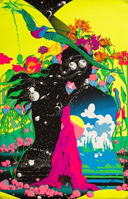 Lot 24 - BLACKLIGHT POSTERS - PUBLISHED BY ORBIT / THIRD EYE.