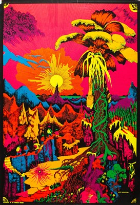 Lot 28 - BLACKLIGHT POSTERS INC HIP PRODUCTS.